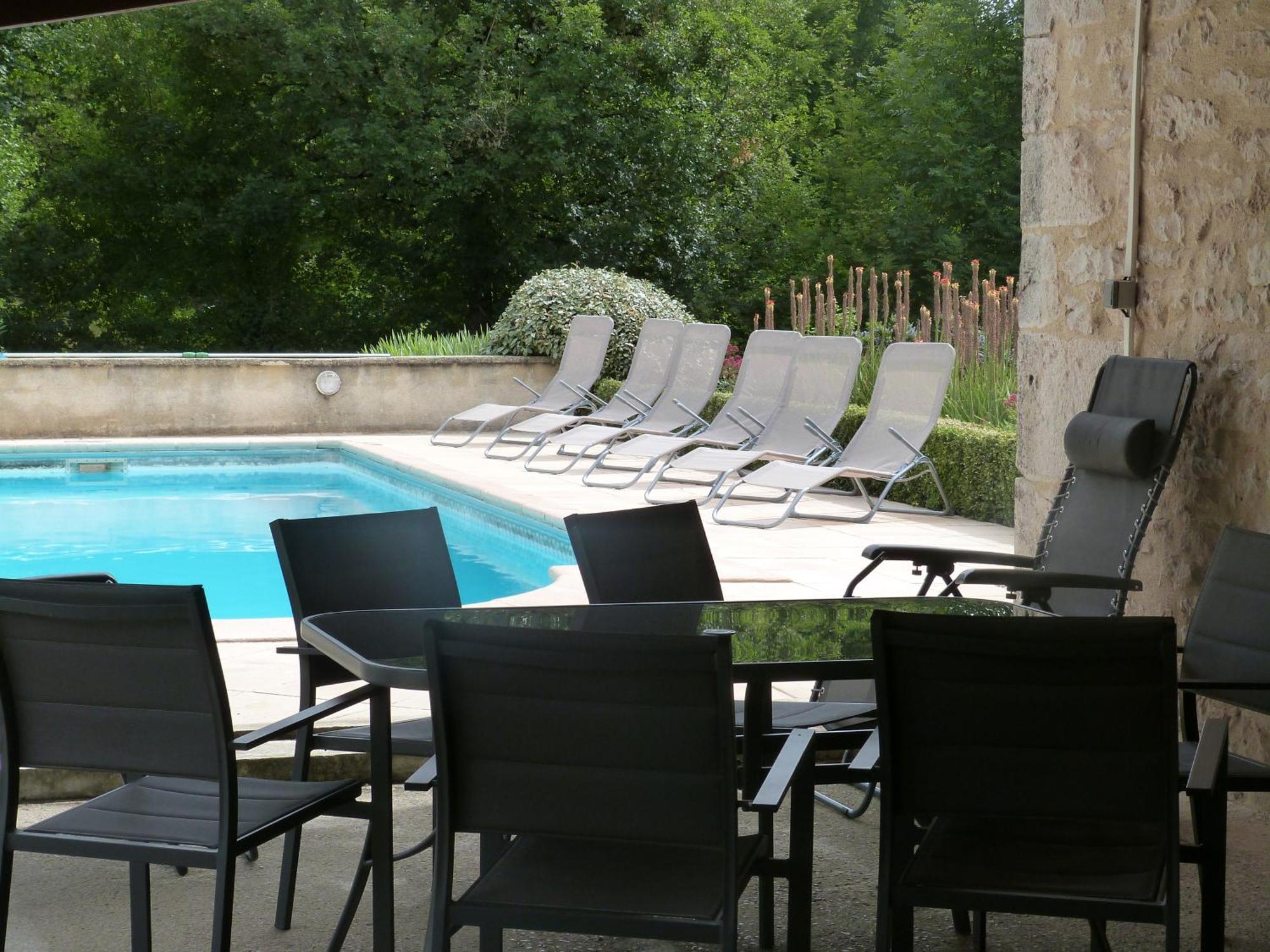 Gite Avec Piscine Proche De St Cirq Lapopie Berganty Zewnętrze zdjęcie